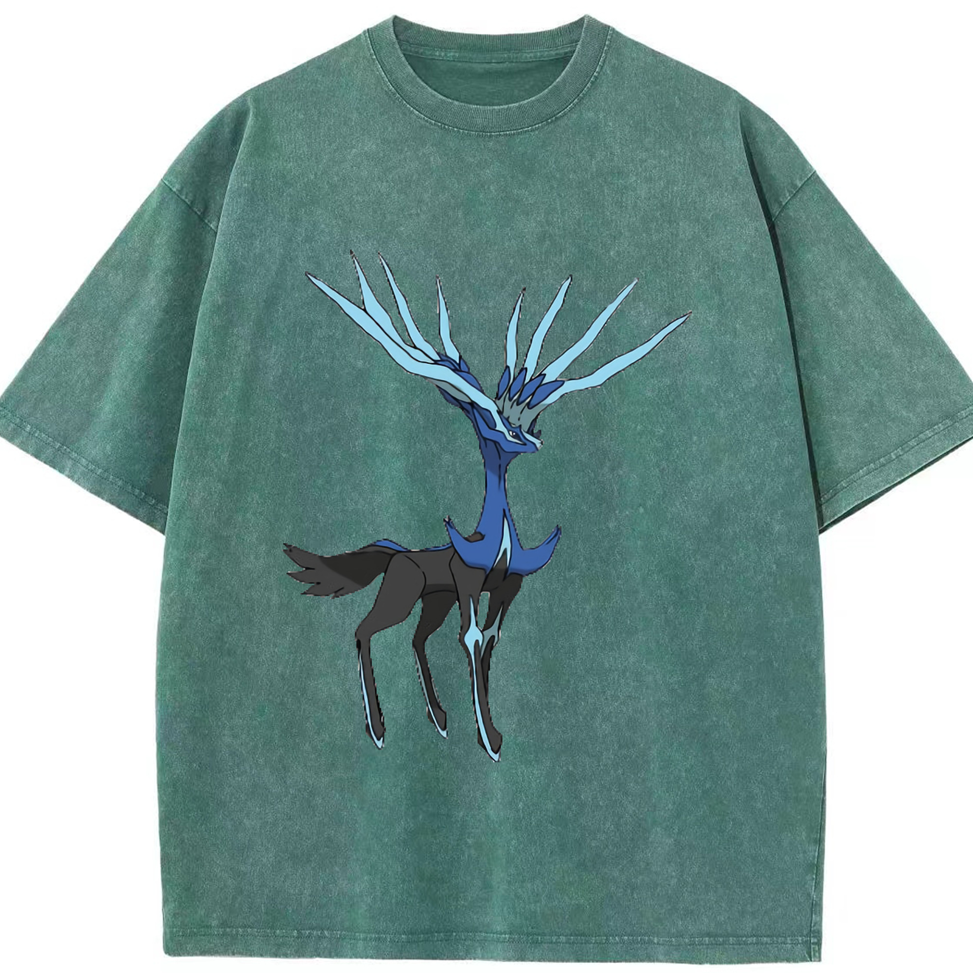 （画像用） ポケットモンスター Pokémon 綿100% ヴィンテージ風 半袖Tシャツ（フロントプリント）